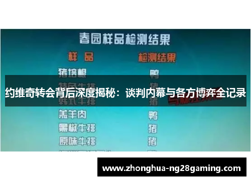 约维奇转会背后深度揭秘:谈判内幕与各方博弈全记录 约维奇转会背后深度揭秘:谈判内幕与各方博弈全记录